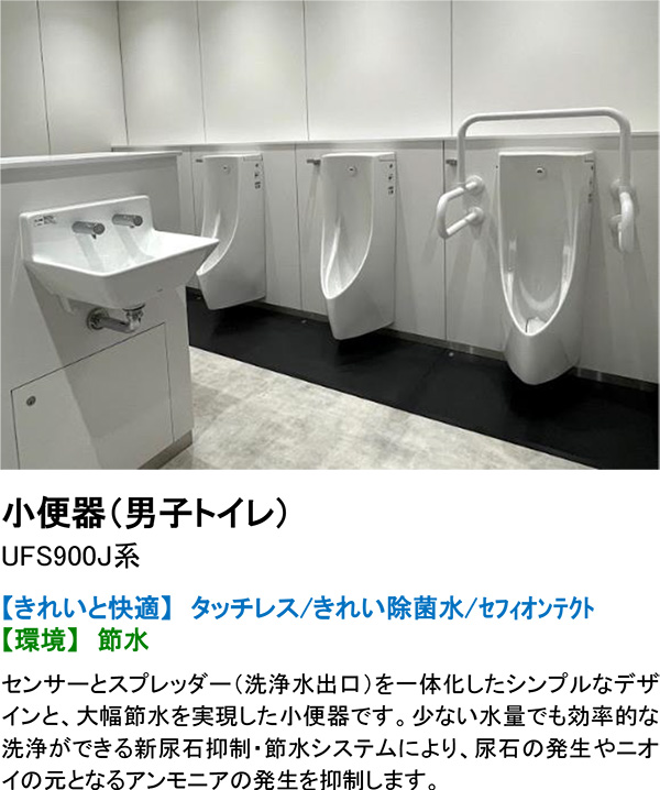 小便器（男子トイレ）　 UFS900J系