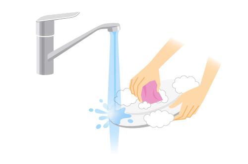 節水ってどうやるの 意外と知らない家庭で使う水 使用量編 Eco Cafe エコカフェ Toto