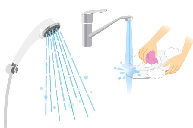 節水ってどうやるの 意外と知らない家庭で使う水の量 節約編 Eco Cafe エコカフェ Toto