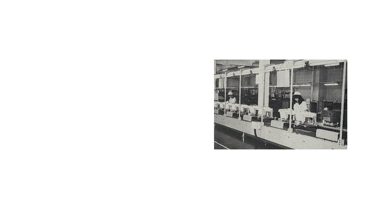 ウォシュレット®GⅢの量産体制が整備された小倉第二工場