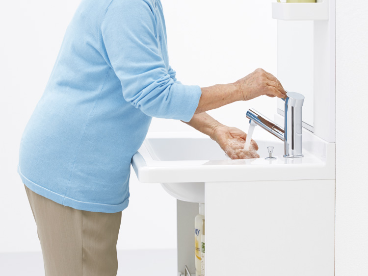 自立歩行者向け洗面 | 洗面所（パブリック） | 商品情報 | TOTO