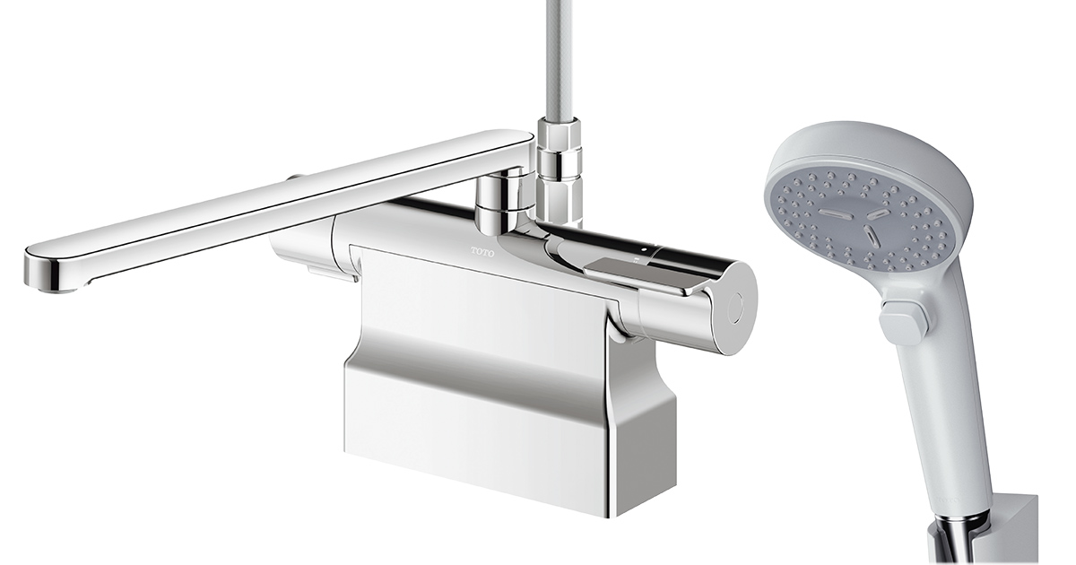 浴室用・シャワー用水栓金具 台付き2穴 | 水栓金具（浴室） | 商品情報 