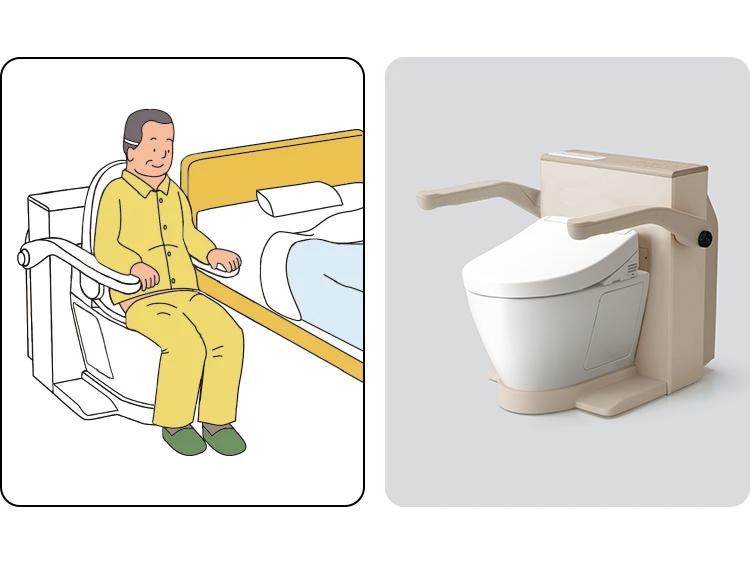 福祉機器（トイレ） | 福祉機器 | 商品情報 | TOTO株式会社
