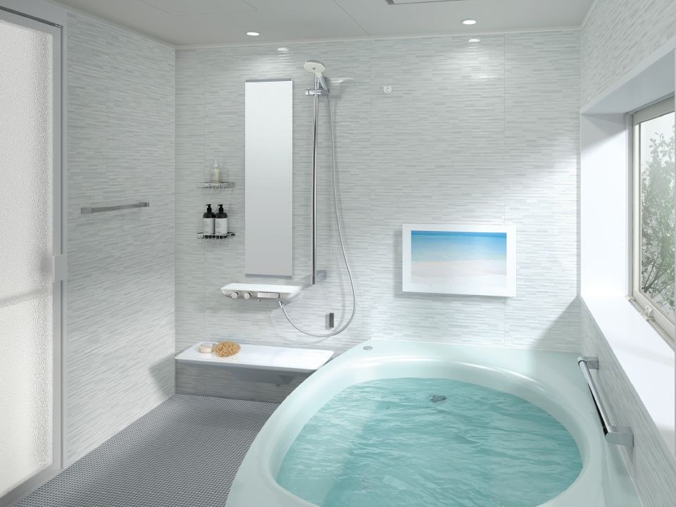 TOTO お風呂場セットです システムバスルーム向け「つながる快適セット」 | 浴室・お風呂