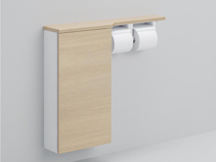 TOTOトイレットペーパーホルダー＆収納棚ユニット　手すり付き TOTOトイレットペーパーホルダー＆収納棚ユニット 手すり付き