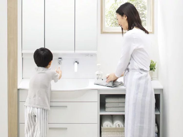 引出物 あいあいショップさくら###TOTO トールキャビネット ...