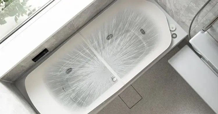 毎日の浴槽掃除から解放「おそうじ浴槽」