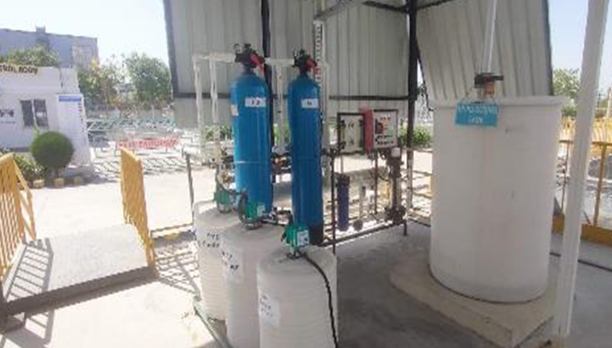 TOTO India Industries Pvt. Ltd.に導入されているRO水処理装置