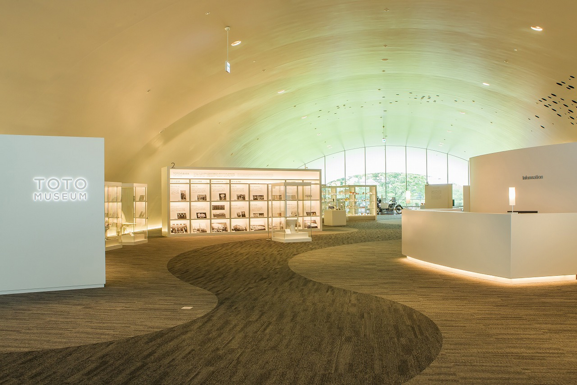 TOTOミュージアムの内観