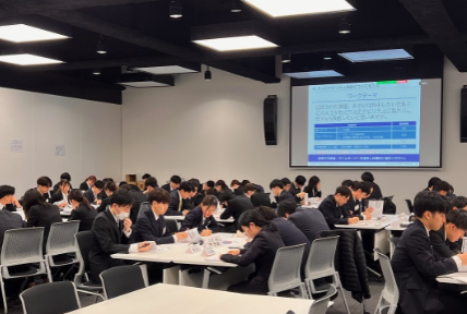 新入社員研修の様子