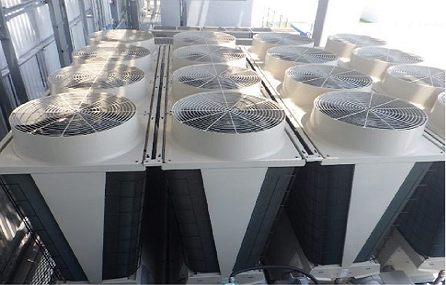 Clean room heat source aggregation equipment