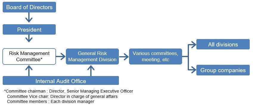 Risk management structure. 