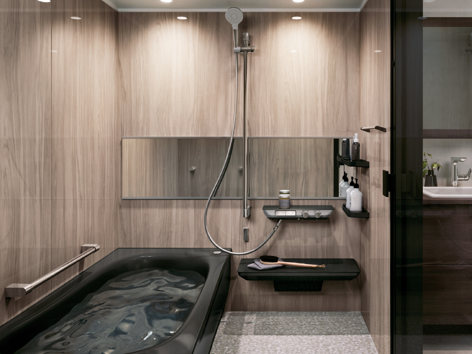 マンションリモデル バスルーム 空間プラン | 浴室・お風呂・ユニットバス | 商品情報 | TOTO株式会社