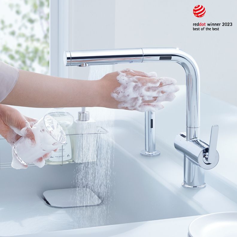 TOTO キッチン水栓 タッチスイッチ水ほうき水栓LF - その他 TOTO キッチン水栓 タッチスイッチ水ほうき水栓LF - その他