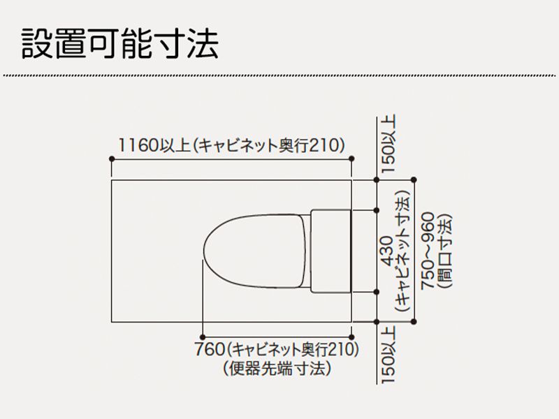 FD | トイレ(ウォシュレット・温水洗浄便座・便座・便器・トイレ収納