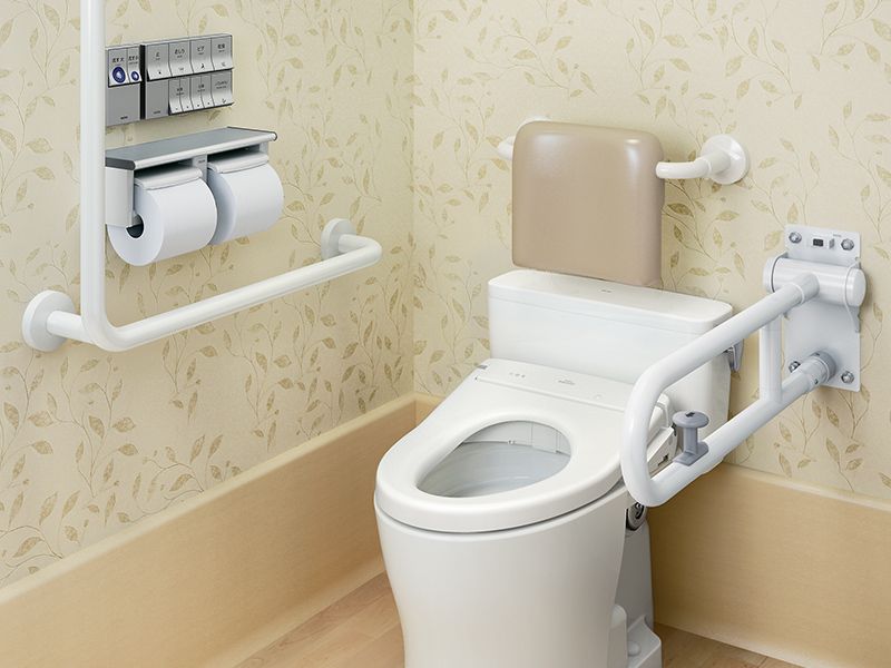 直売新品 新協和 バリアフリー手摺洋式トイレ用 SK-158S 失禁用品