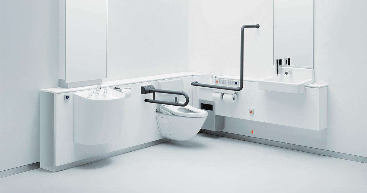 TOTO トイレ用 介護手すり Iタイプ・Lタイプ 2点セット 個人宅使用消毒済 71402306R056_14792_ogp.jpg