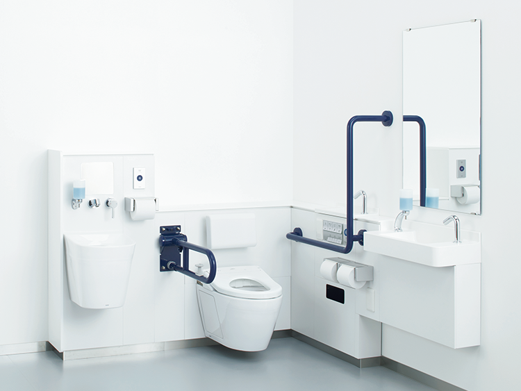 コンパクト・バリアフリートイレパック | バリアフリー配慮商品