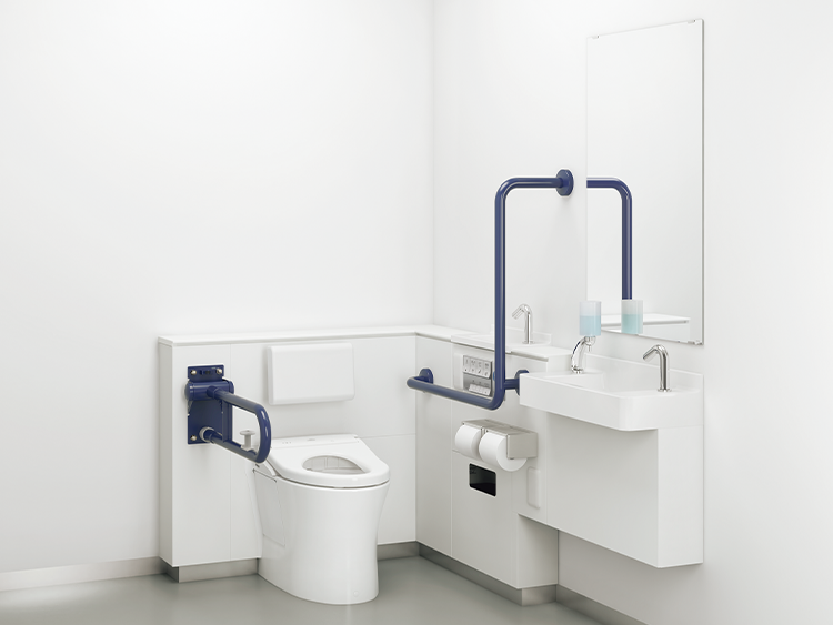 コンパクト・バリアフリートイレパック | バリアフリー配慮商品