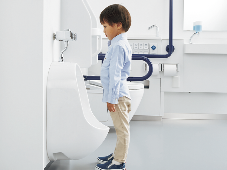 TOTO バリアフリー器具背もたれ　ソフトタイプ RESTROOM ITEM 01 フラットカウンター・バリアフリートイレ