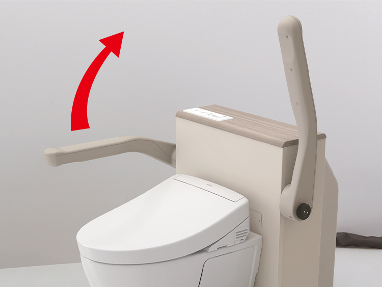 ベッドサイド水洗トイレ：特長 | 福祉機器 | 商品情報 | TOTO