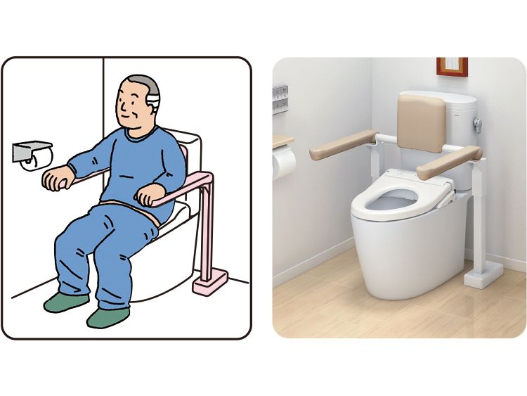 福祉機器（玄関・廊下・手すり） | 福祉機器 | 商品情報 | TOTO株式会社