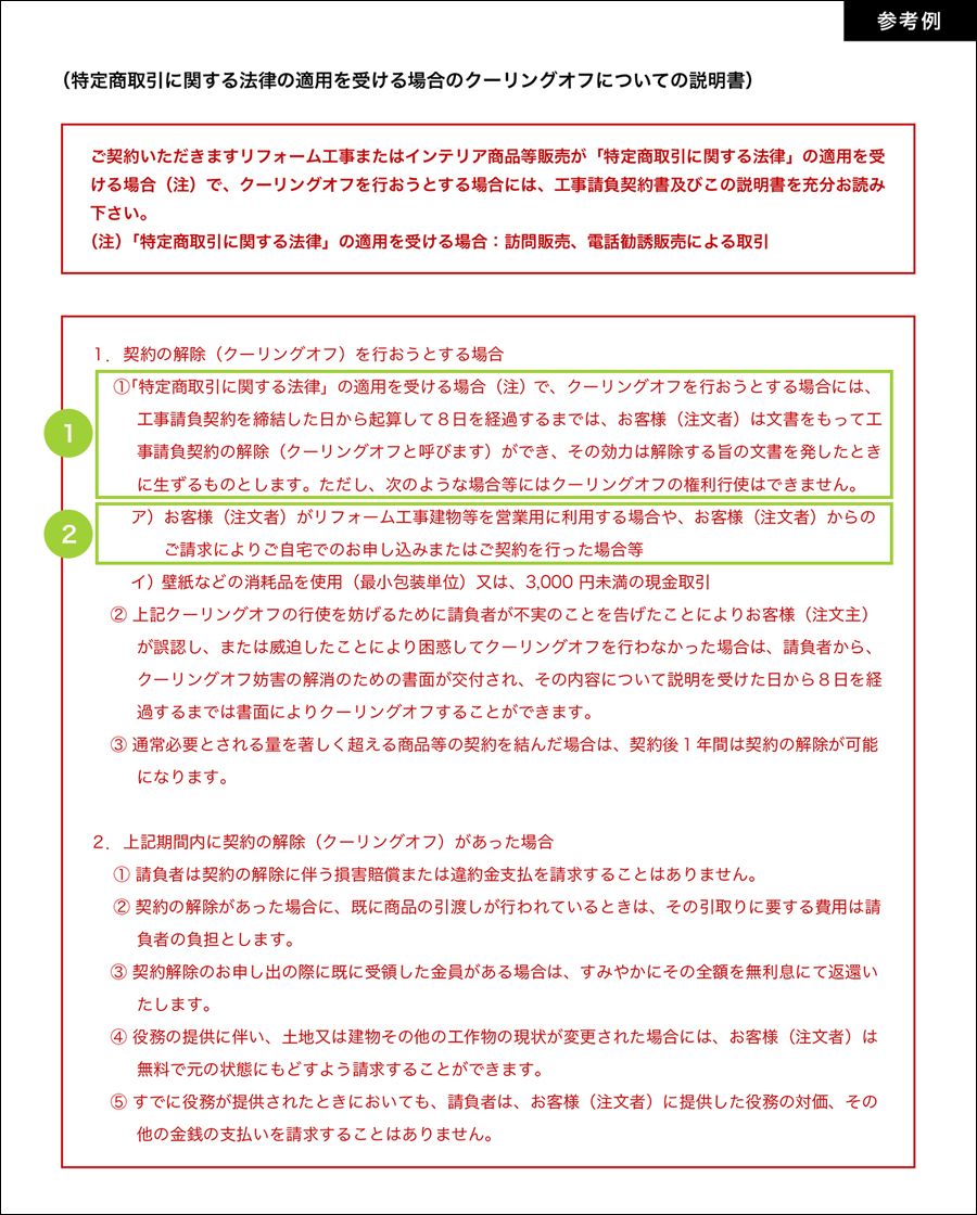 リフォーム工事の契約書の見方 リモデルライブラリー リフォーム Toto株式会社