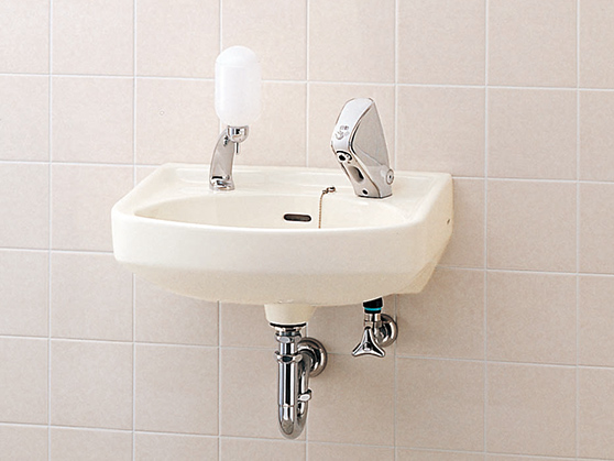 TOTO 自動水栓 TLE26507J 混合水栓 蛇口 洗面 そう - 工具、DIY用品