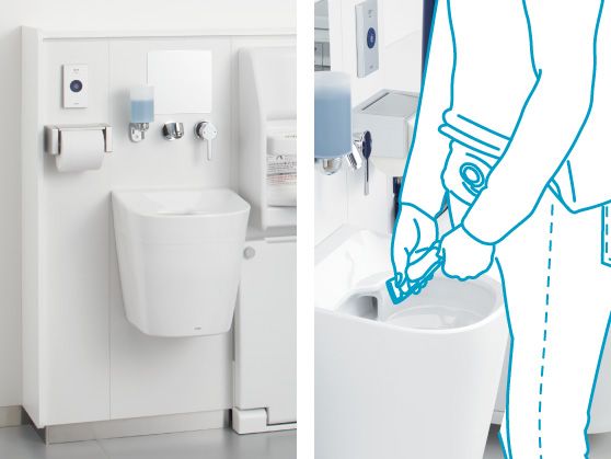 コンパクト バリアフリートイレパック バリアフリー配慮商品 手すり アクセサリー 商品情報 Toto株式会社