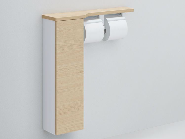 新品　TOTO トイレットペーパー収納　ワイド　 ダルブラウン Amazon | TOTO 二連紙巻器 棚付き(木質) 樹脂製 ダルブラウン