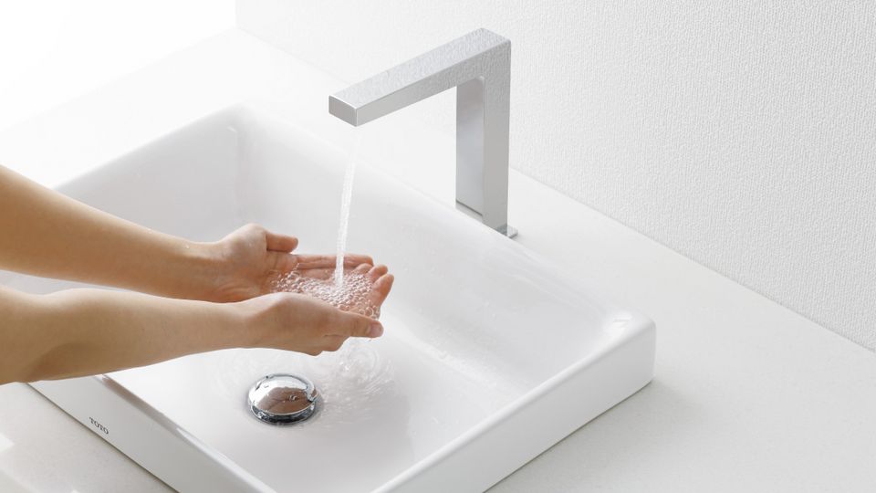 アクアオート(自動水栓) | 水栓金具(洗面所) | 商品情報 | TOTO
