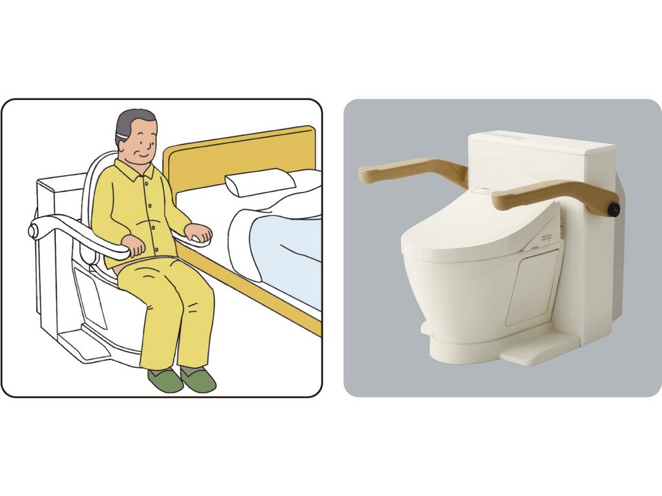 上品な トイレリフト EWCS151M TOTO 取寄品 JAN 介護福祉用具