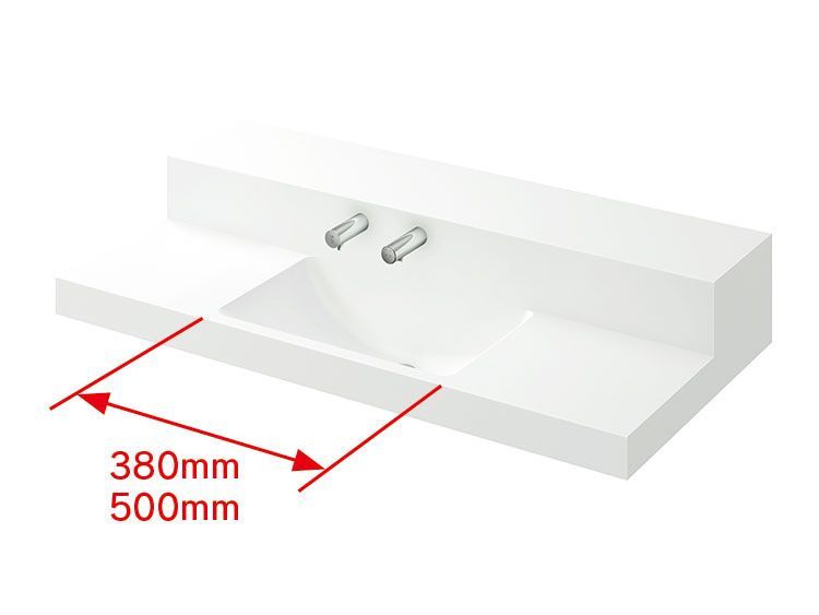 ツインデッキカウンター | 洗面所（パブリック） | 商品情報 | TOTO