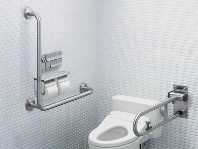 超激安 T112H6R TOTO 樹脂被覆タイプ 腰掛便器用手すり 可動式