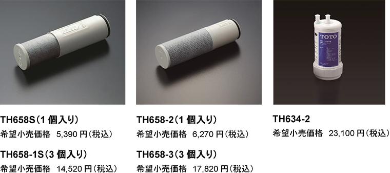 MASA❉新品未使用※TOTO ビルトイン浄水器カートリッジ TOTO TOTO,TH634-1,浄水カートリッジ,1個入り,ビルトイン形浄水器専用