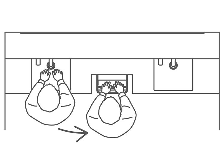 ツインデッキ | 洗面所（パブリック） | 商品情報 | TOTO株式会社