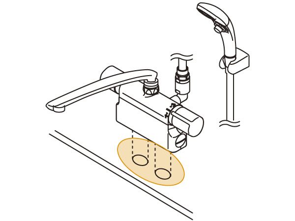 セール開催中最短即日発送 TBV03423Z1 TOTO サーモスタットシャワー金具 台付けタイプ 蛇口