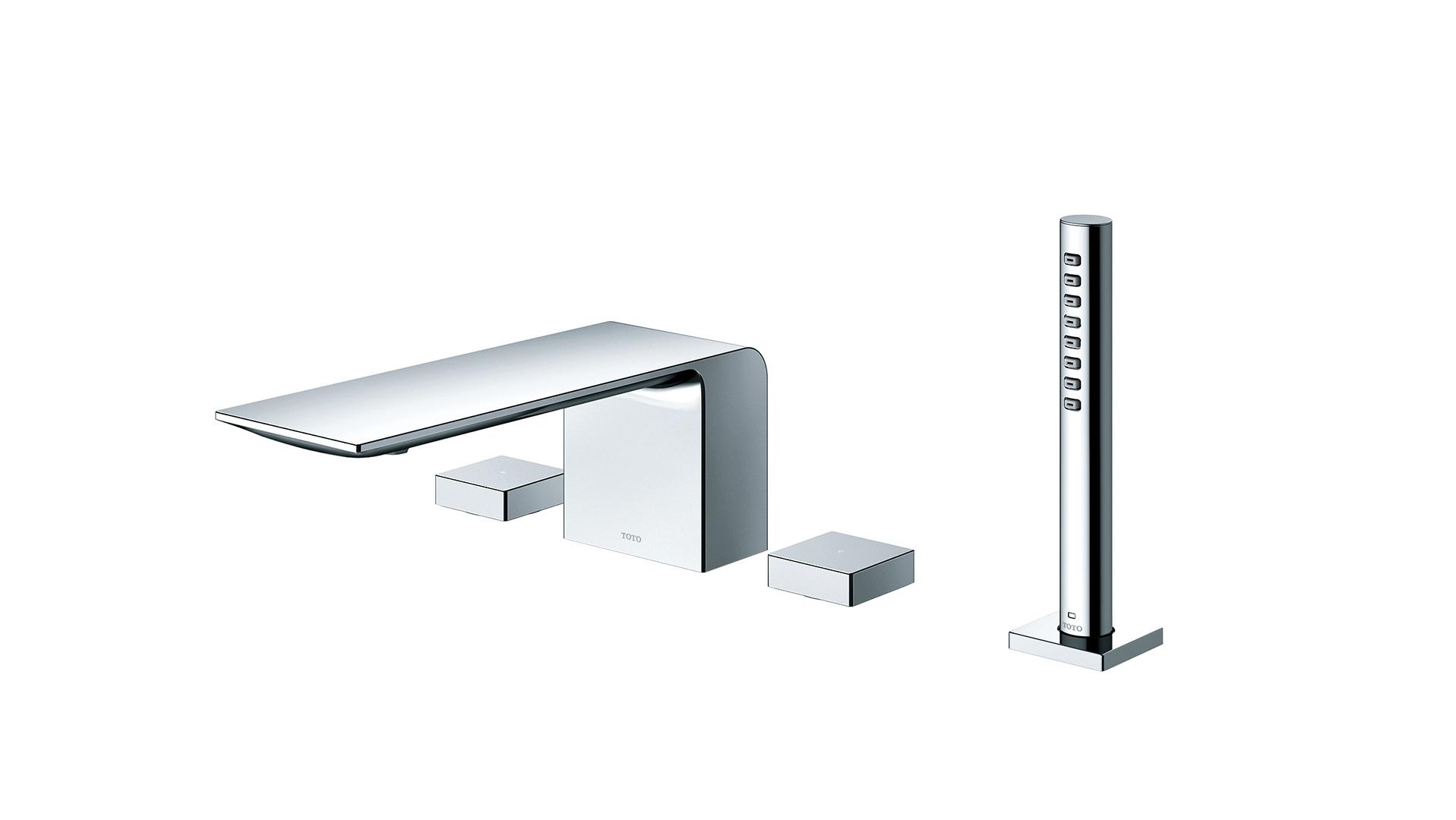 水栓金具 TOTO　TBG07203J　浴室用 GEシリーズ 台付2ハンドル混合水栓 [■] 水栓金具 TOTO TBG07203J 浴室用 GEシリーズ 台付2ハンドル混合水栓 [