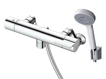 TOTO サーモスタット混合水栓 TBV03456J TBV034型 TOTO TBV03456J 浴室水栓 アーチハンドル 吐水口長さ：170ミリ