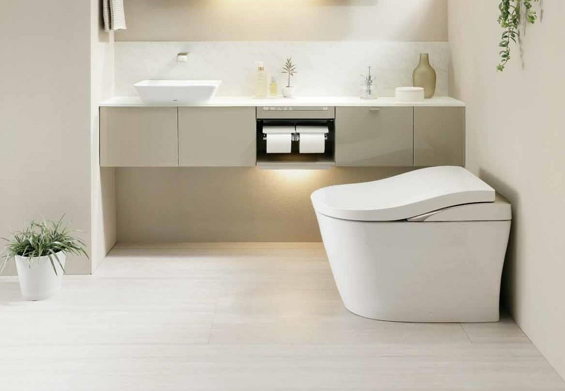 TOTOならではの床材：ハイドロセラ・トイレフロアJ