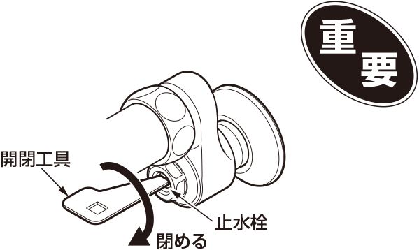アクアオート（自動水栓）＞ 高温の湯しかでない（サーモスタット混合