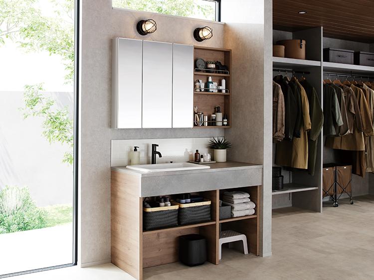 ###TOTO 洗面化粧台 ハイクラス オクターブスリム センターボウルプラン 2段引き出し 左側回避 間口600 一般地 受注約1週〔GA〕 TOTO 洗面化粧台 ハイクラス オクターブスリム センターボウルプラン 2