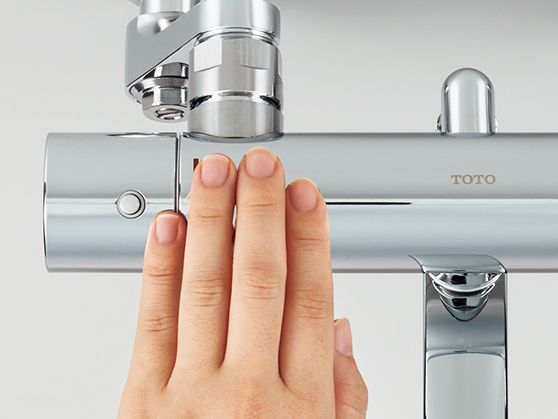TOTO 浴室用水栓サーモスタット式シャワー水栓GGシリーズ　壁付タイプ GGシリーズ | 水栓金具（浴室） | 商品情報 | TOTO株式会社