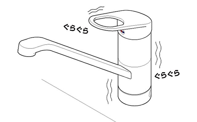 SAN-EI ZZK87121EJ-CL キッチン水栓 止水栓の閉め方と調整方法 （
