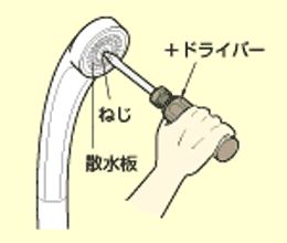 　TOTO　シャワーヘッド　取り外し品 自分で交換してみた】TOTOエアインシャワーヘッド (メッキ丸型) と