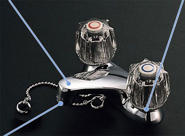 2ハンドル混合栓のトラブル解決 | 修理 | お客様サポート | TOTO株式会社