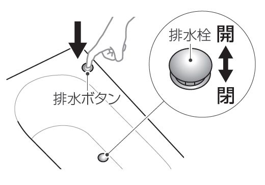 ベルテクノお風呂栓 弱く 