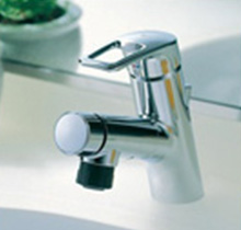 洗面所用水栓金具 タッチスイッチ・ホース付タイプ | 水栓金具（洗面所 