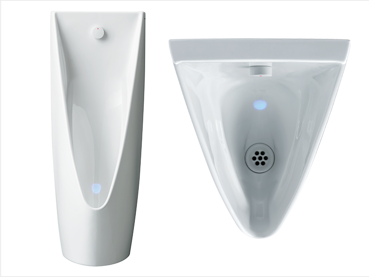 マイクロ波センサー壁掛小便器セット | トイレ（パブリック