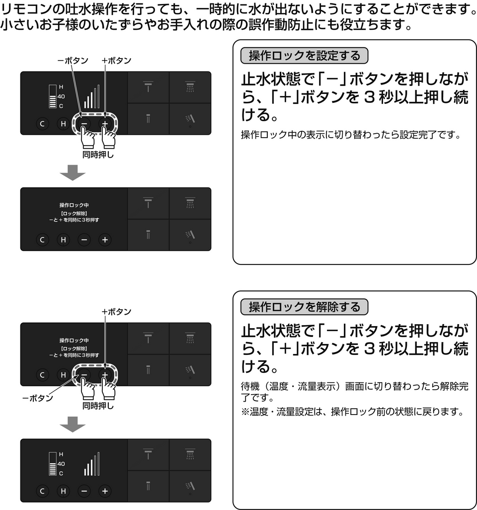 お手入れ時に水を止めたい | 修理 | お客様サポート | TOTO株式会社